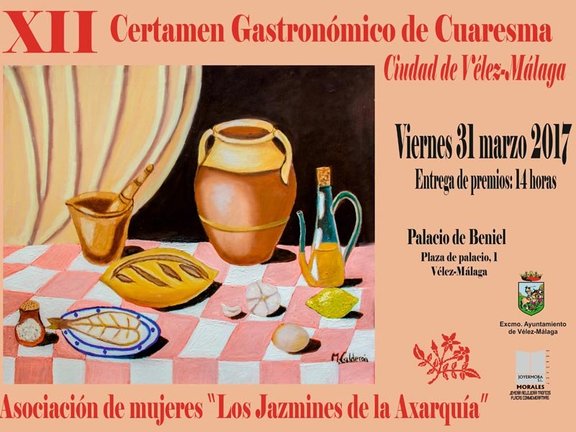 Cartel Certamen Gastronomico