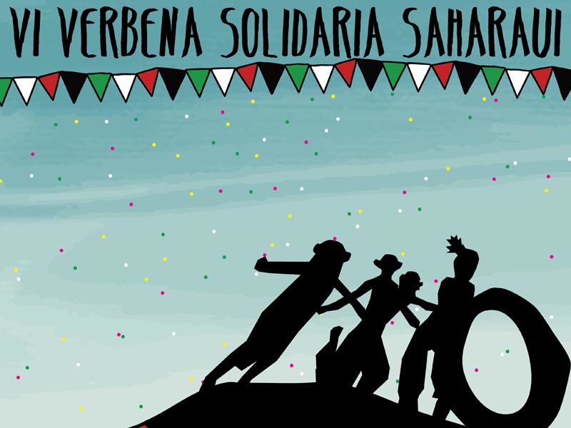 Cartel de la verbena solidaria